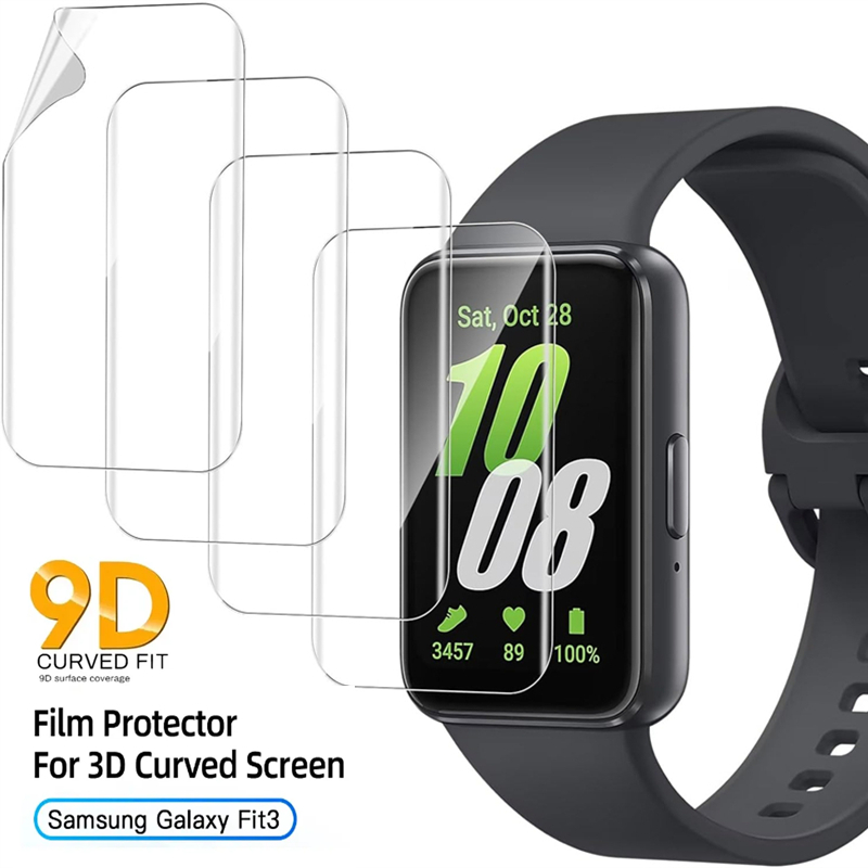 Hydrogel Screen Protector - ฟิล์มไฮโดรเจลแบบนุ่มสําหรับ Samsung Galaxy Fit 3 ตัวป้องกันหน้าจอป้องกันรอยขีดข่วนสําหรับ