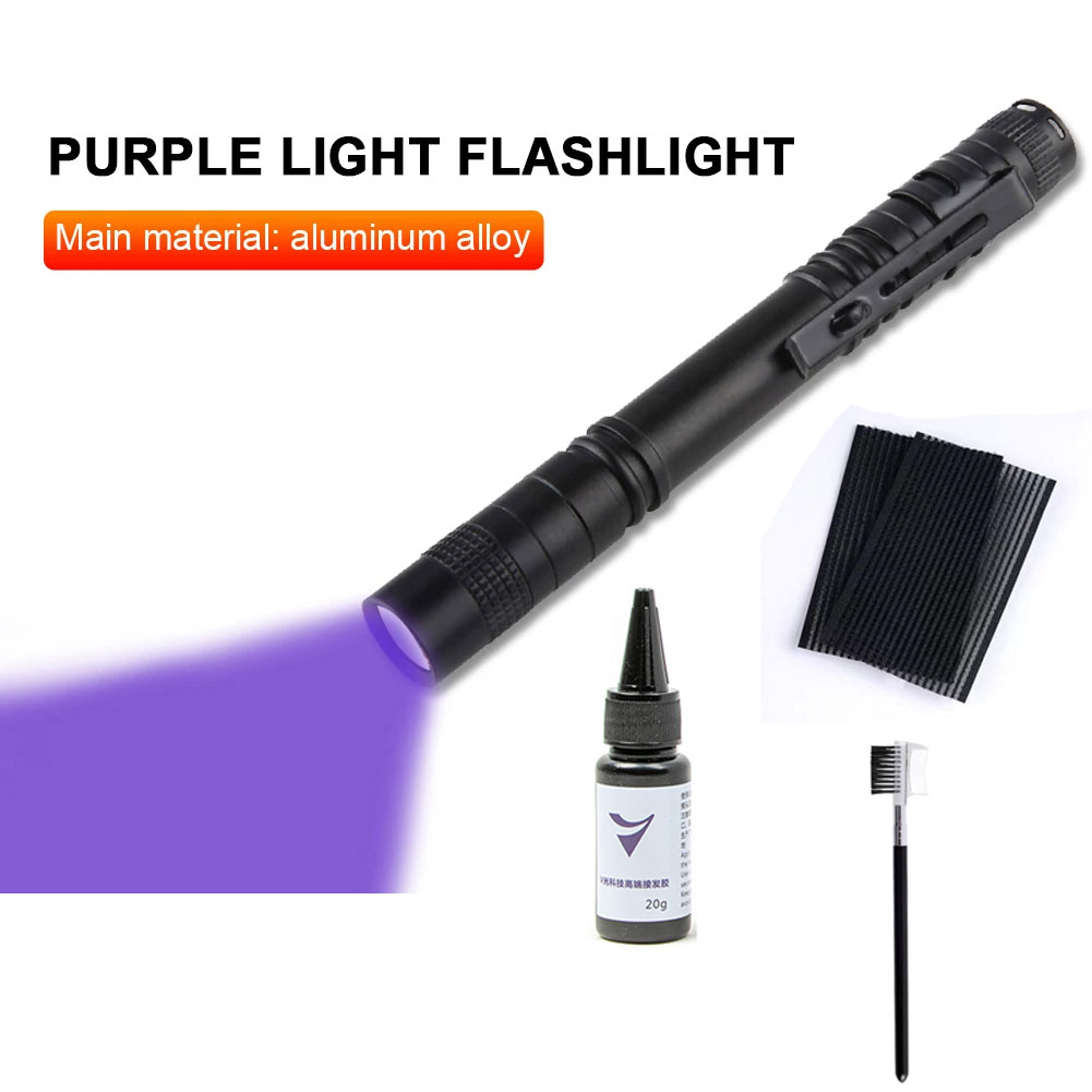 ชุดกาวต่อผมด้วยแสงยูวี, กาวเชื - Liquid Uv Glue Kit บทวิจารณ์และราคา