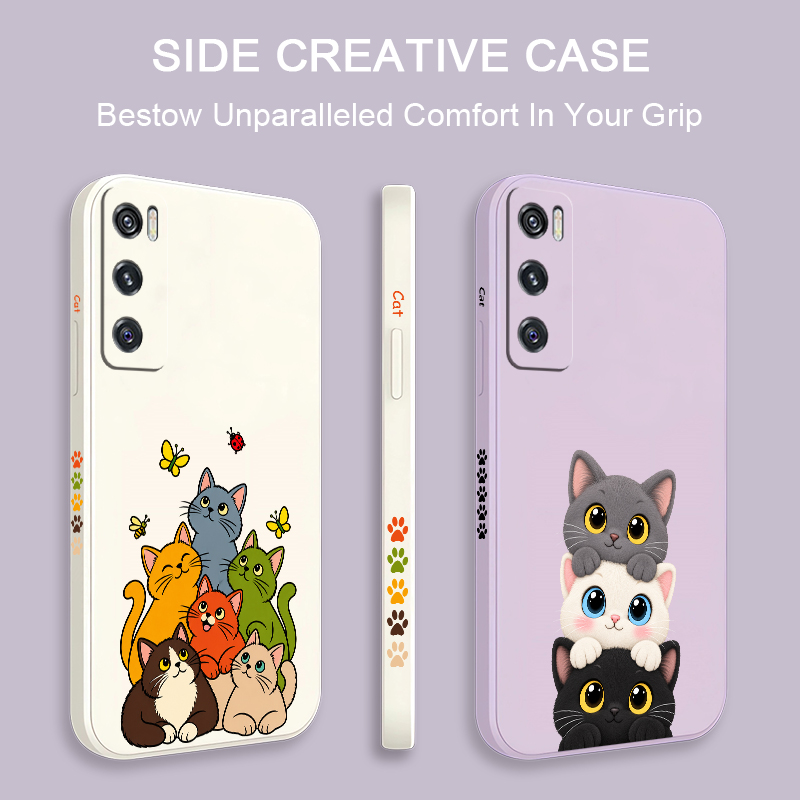 เคสโทรศัพท์ลายแมวน่ารักสีสันสด - Vivo V40 บทวิจารณ์และราคา