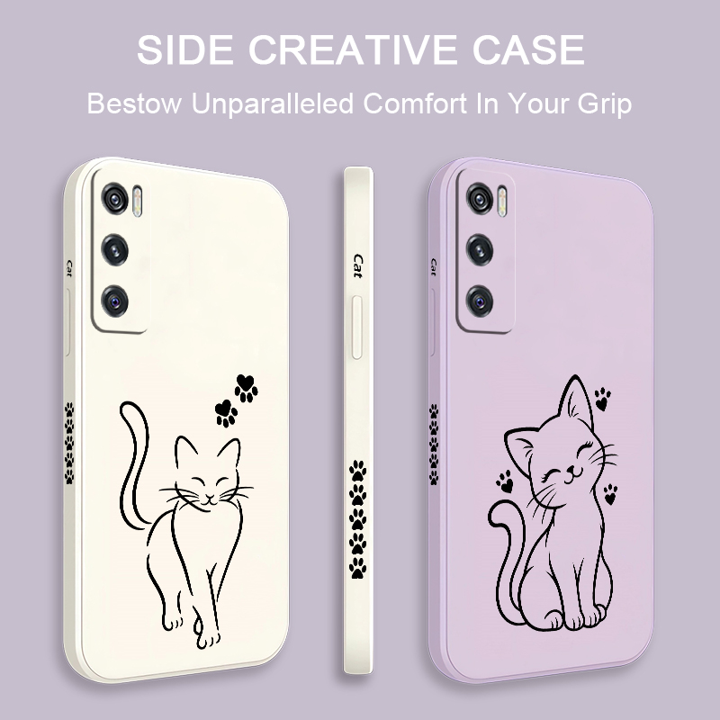 เคสโทรศัพท์ลายแมวน่ารักสีดำ สำ - Vivo V40 บทวิจารณ์และราคา